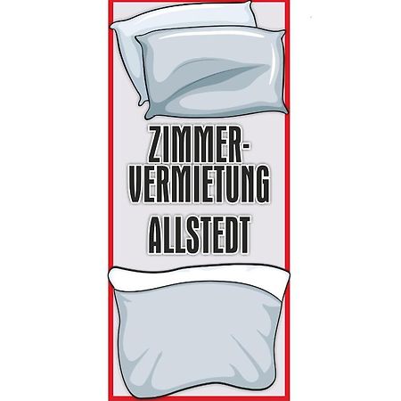 Zimmervermietung Allstedt Bagian luar foto